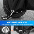 Bike Top Cover with anti-theft Feature